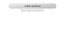 Tablet Screenshot of oreliak.e-psylon.net